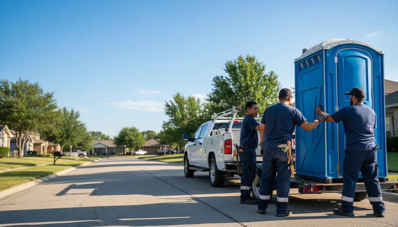 Portable Toilet Rental in Countyline, OK near me